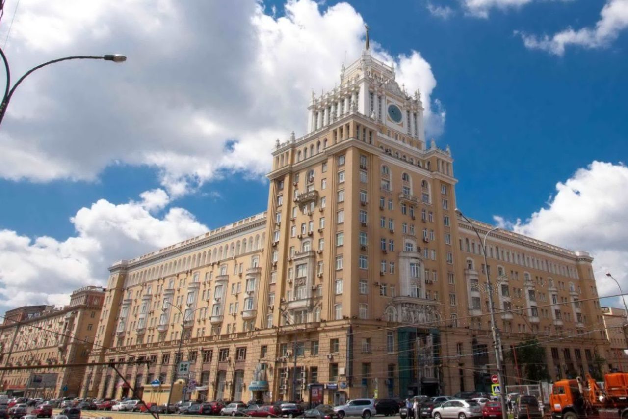 фасад дома, здание по адресу г Москва, ул Большая Садовая, д 5 